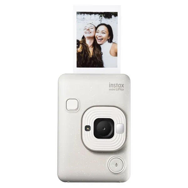 Fujifilm Instax Mini LiPlay Hybrid Instant Camera Misty White Grade A Preowned