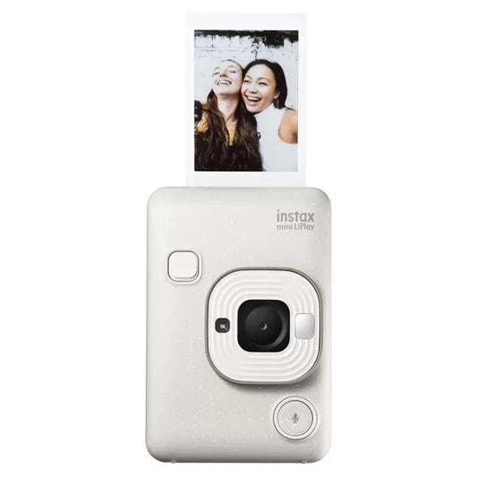 Fujifilm Instax Mini LiPlay Hybrid Instant Camera Misty White Grade A Preowned