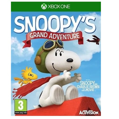 Xbox One - Peanuts Movie: Snoopy's Grand Adventure (3) Preowned