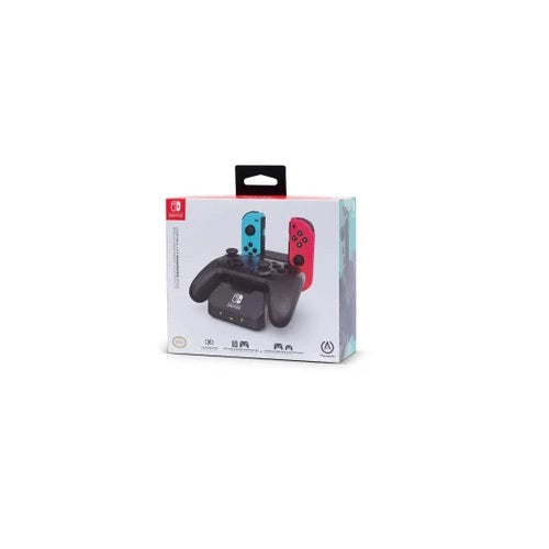 PowerA Pro Controller and Joycon Charge Base Black Preowned