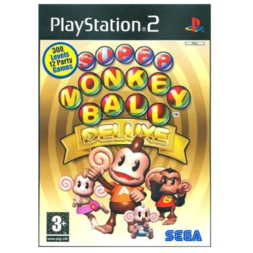 PS2 - Super Monkey Ball Deluxe (3+) Preowned