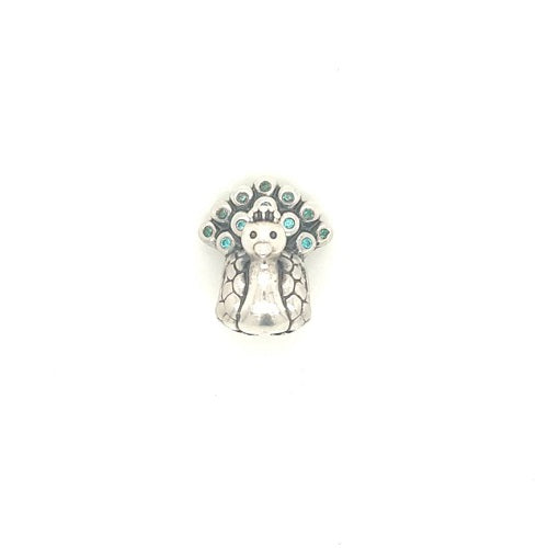 Pandora Peacock Charm 925 4.4g Preowned