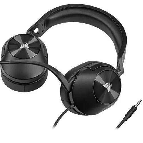 Corsair HS55 Wired Over-Ear Gaming Headset Carbon Preowned