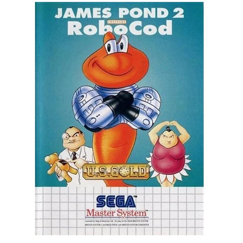 Master System - James Pond II: Codename: Robocod Boxed Preowned