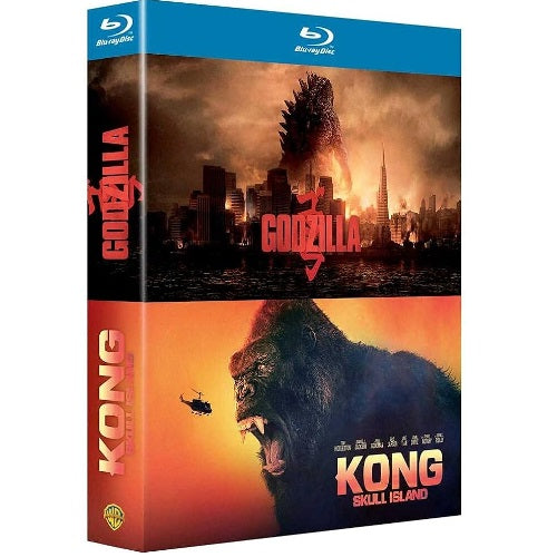 Blu-Ray Boxset - Kong Skull Island & Godzilla Double Pack (12) Preowned