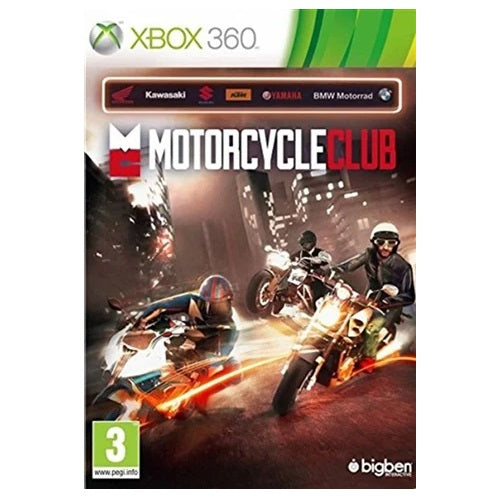 Xbox 360 - Motorcycle Club (3) Preowned