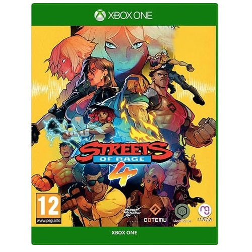 Xbox One - Streets Of Rage 4 (12) Preowned