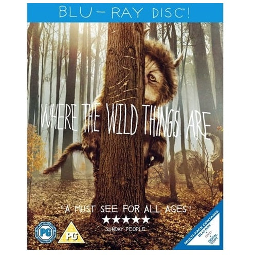 Blu-Ray - Where The Wild Things Are (PG) Preowned