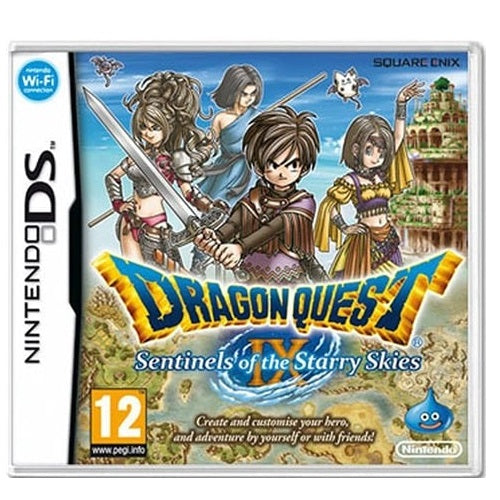 DS - Dragon Quest IX, Sentinels Of The Starry (12) Preowned