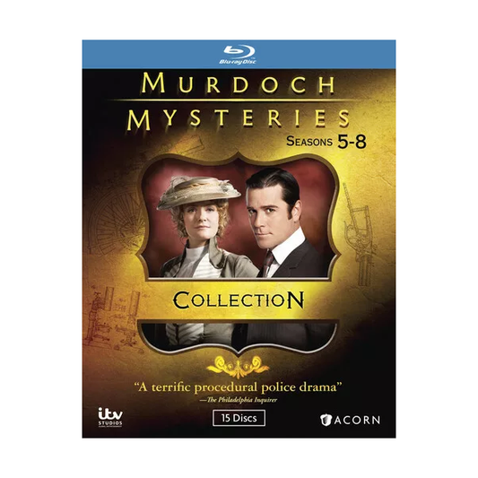 Blu-Ray - Murdoch Mysteries Season 5-8 (16) Preowned