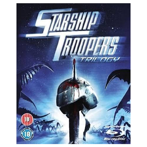 Blu-Ray - Starship Troopers Trilogy (18) Preowned