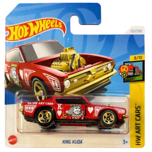 Hot Wheels - HW Art Cars 152/250 King Kuda (3+) Preowned