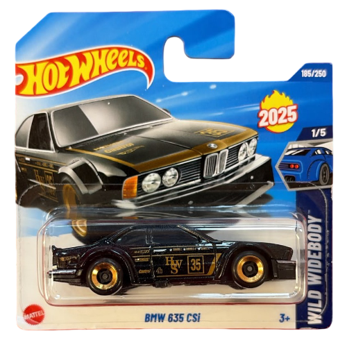 Hot Wheels - Wild Widebody 185/250 BMW 635 CSi (3+) Preowned