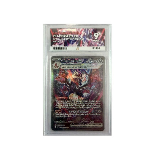 2024 Pokemon Paldean Fates Charizard EX 234/091 ACE Mint 9 Preowned