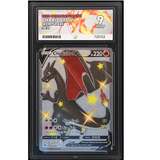 2020 Pokemon Champion's Path Charizard 079/073 ACE Gem Mint 9 Preowned