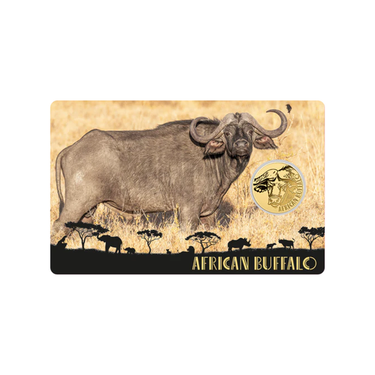 American Buffalo Coin Card 999/1000 1/1000oz - Gold Gift Preowned