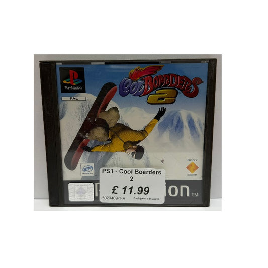 PS One - Cool Boarders 2 With Manual (3+) Preowned