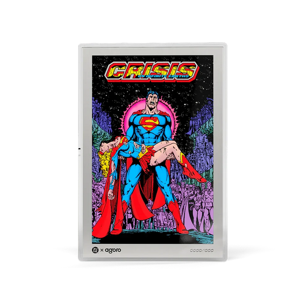 Superman - Crisis on Infinite Earths - Death of Supergirl With Chase 1oz Silver Foil
