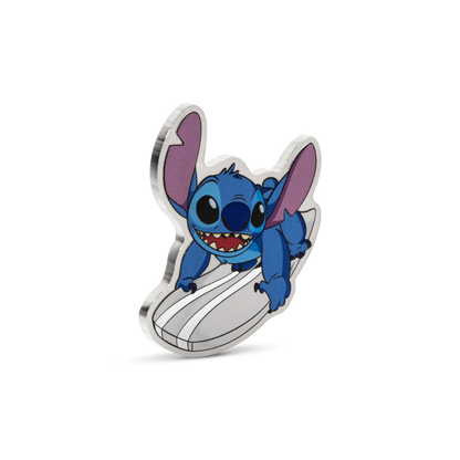 Disney - Lilo & Stitch - 1. Surf's Up 1oz Silver Coin
