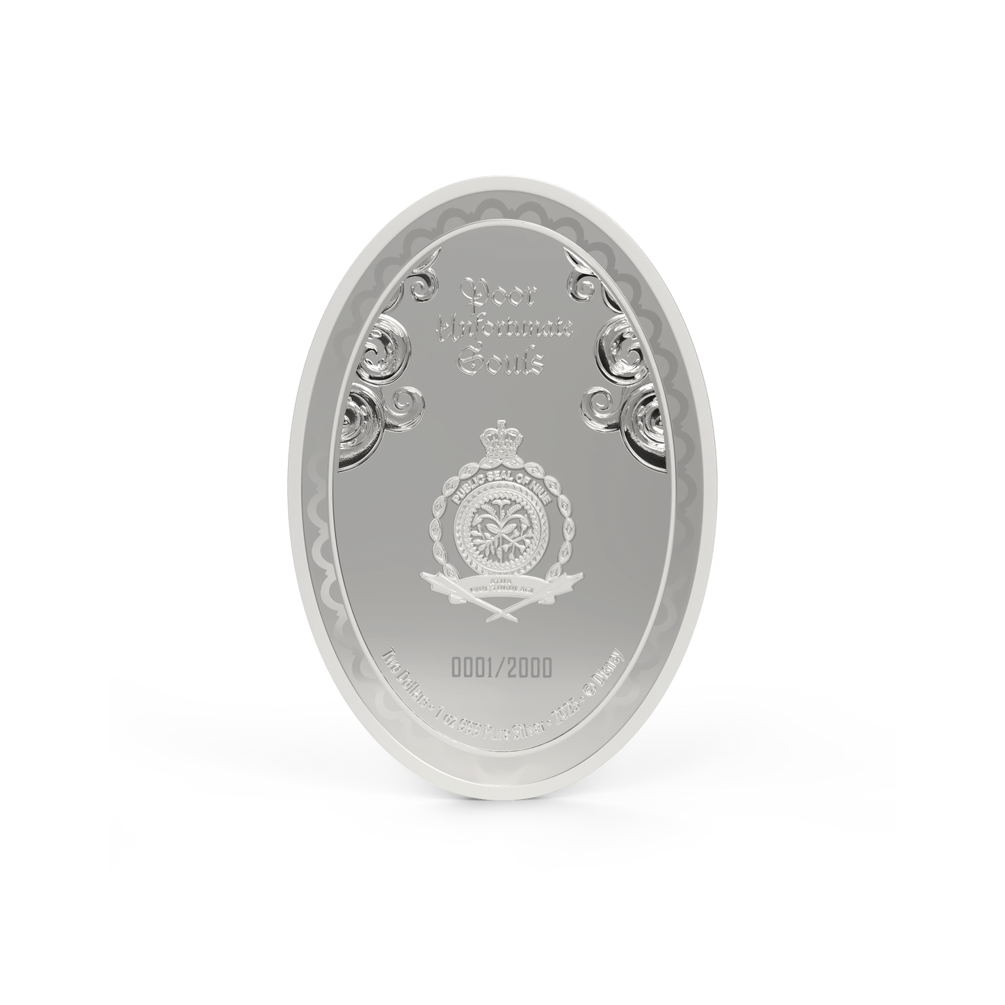 Disney Villains - Ursula 1oz Silver Coin