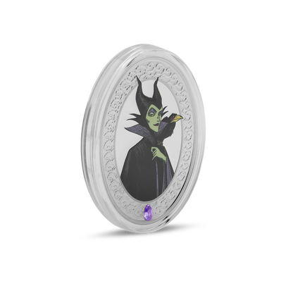 Disney Villains - Maleficent 1oz Silver Coin