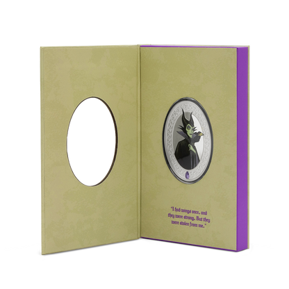 Disney Villains - Maleficent 1oz Silver Coin