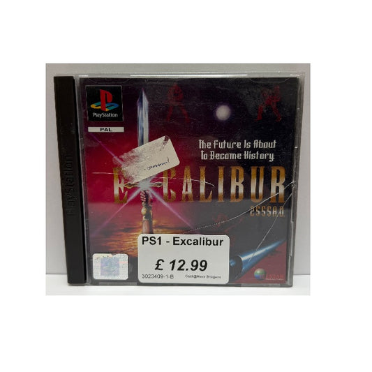 PS One - Excalibur With Manual (11+) Preowned