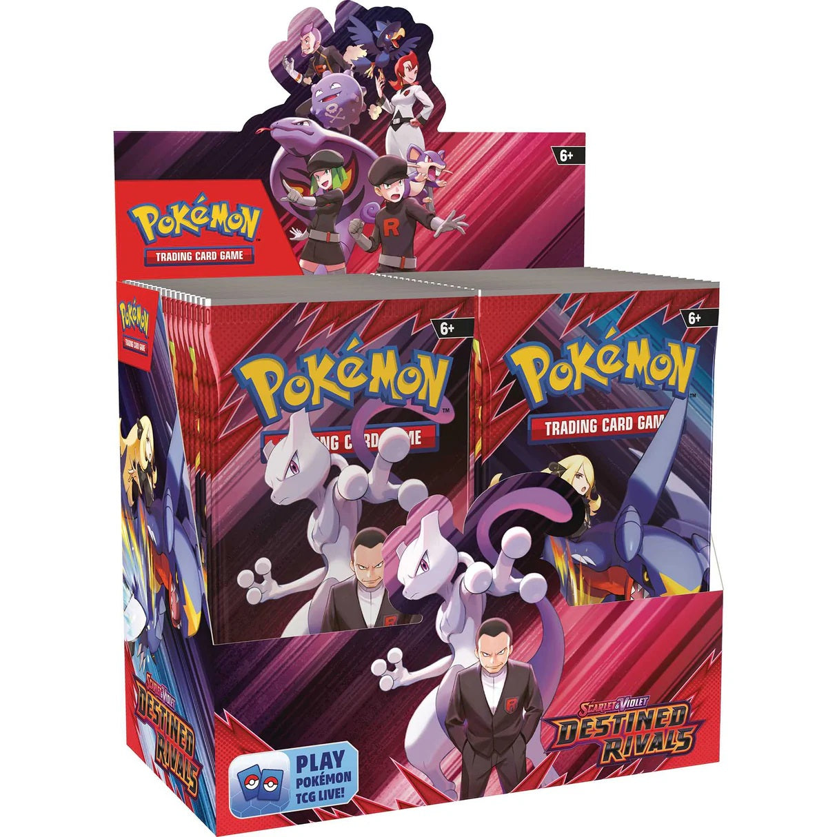 Pokémon TCG: Scarlet & Violet 10 - Destined Rivals - Single Booster Pack  - Design May Vary