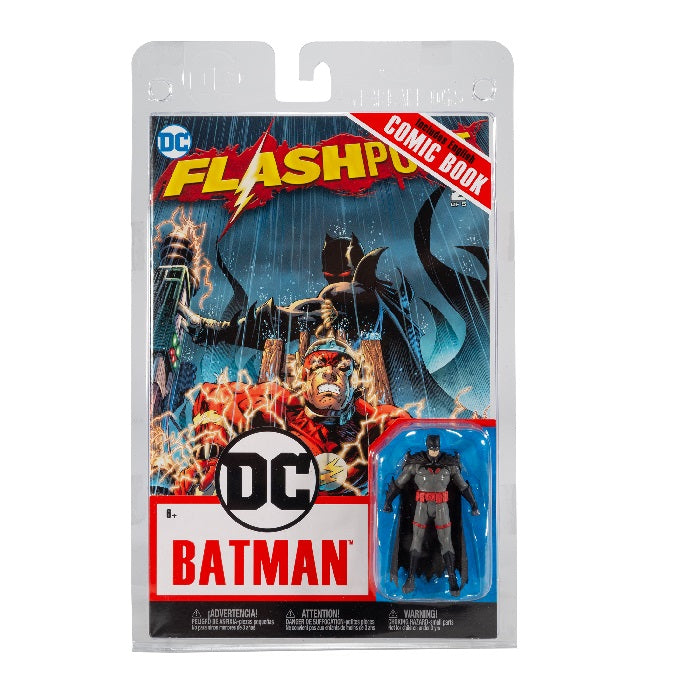 Page Punchers - Batman 3″ Figure with Flashpoint Comic (3+) Sealed Preowned