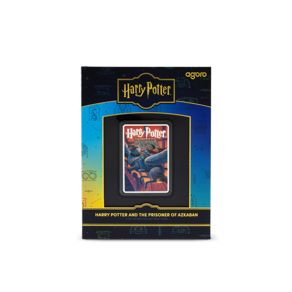 HARRY POTTER™ Covers - Harry Potter and the Prisoner of Azkaban 1oz Silver Coin