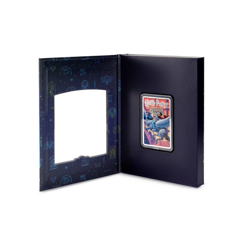 HARRY POTTER™ Covers - Harry Potter and the Prisoner of Azkaban 1oz Silver Coin