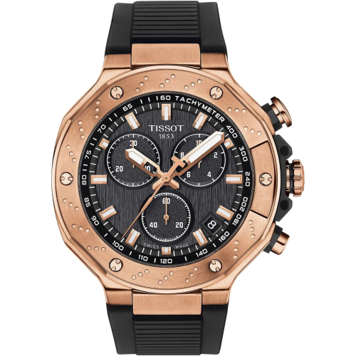 Tissot T1414173705100 Men's T-Race 45mm Chronograph Grade B Preowned