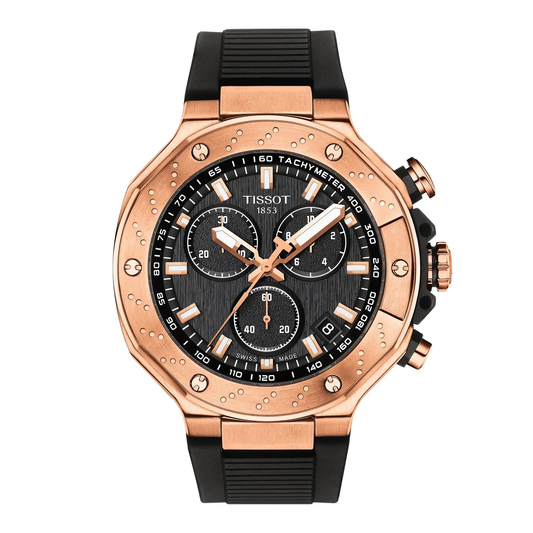 Tissot T1414173705100 Men's T-Race 45mm Chronograph Grade B Preowned