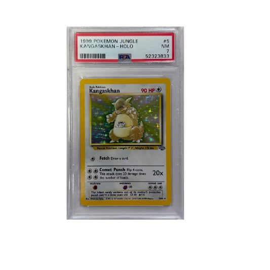 1999 Pokemon Jungle Kangaskhan Holo 5/65 PSA Near Mint 7 Preowned