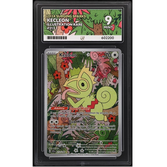 2024 Pokemon Surging Sparks Kecleon 213/191 Ace Mint 9 Preowned