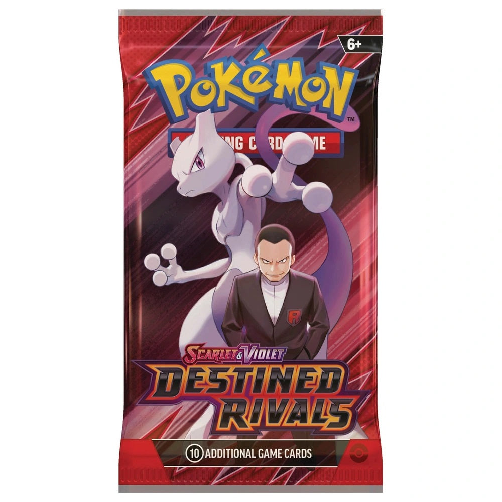 Pokémon TCG: Scarlet & Violet 10 - Destined Rivals - Single Booster Pack  - Design May Vary