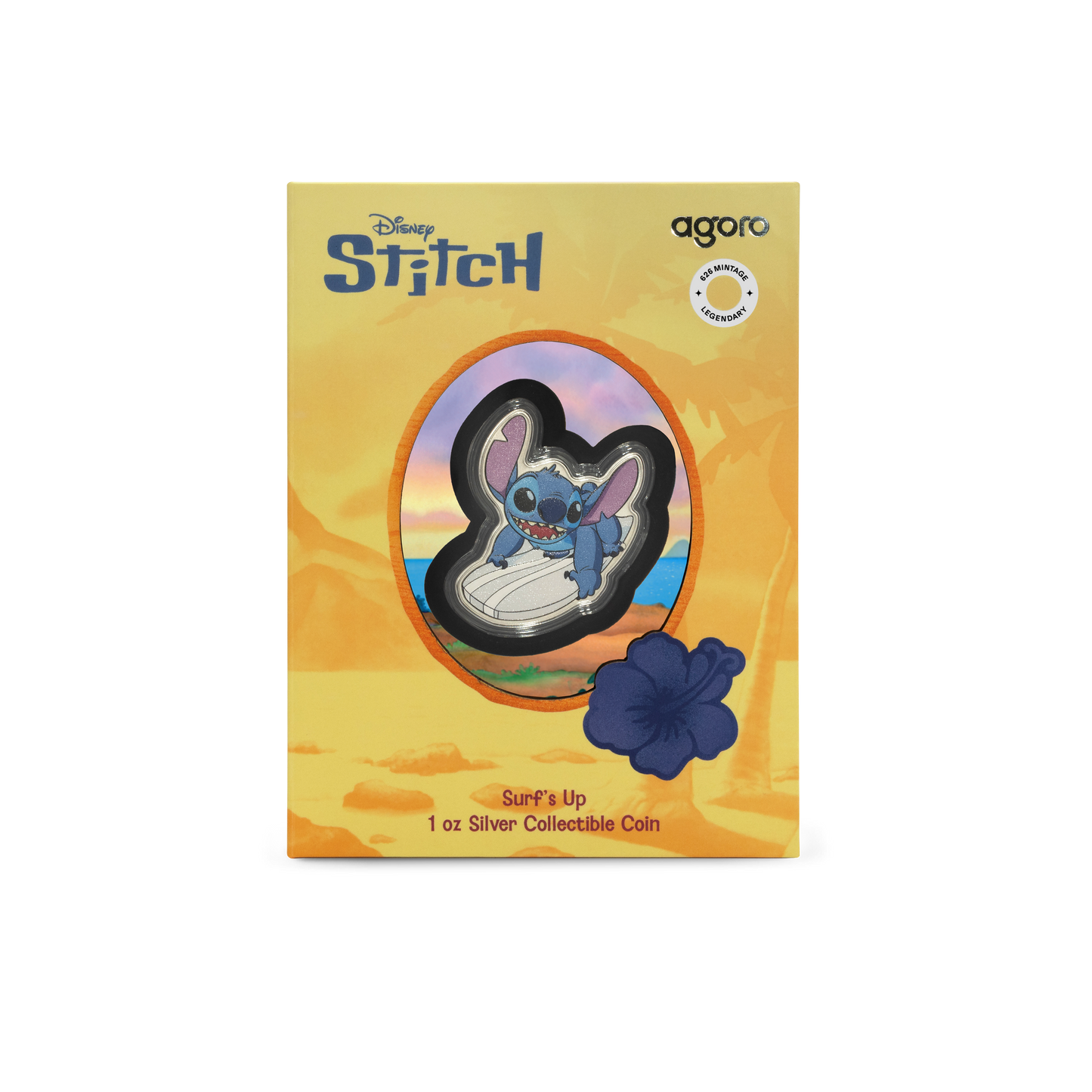Disney - Lilo & Stitch - 1. Surf's Up 1oz Silver Coin