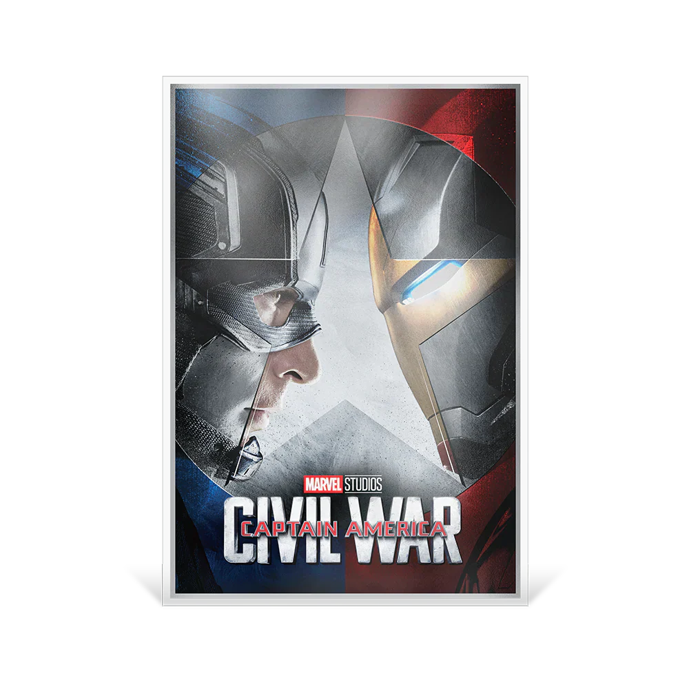 Marvel Infinity Saga - Phase 3 - 1 Captain America: Civil War 1.5oz Silver Foil