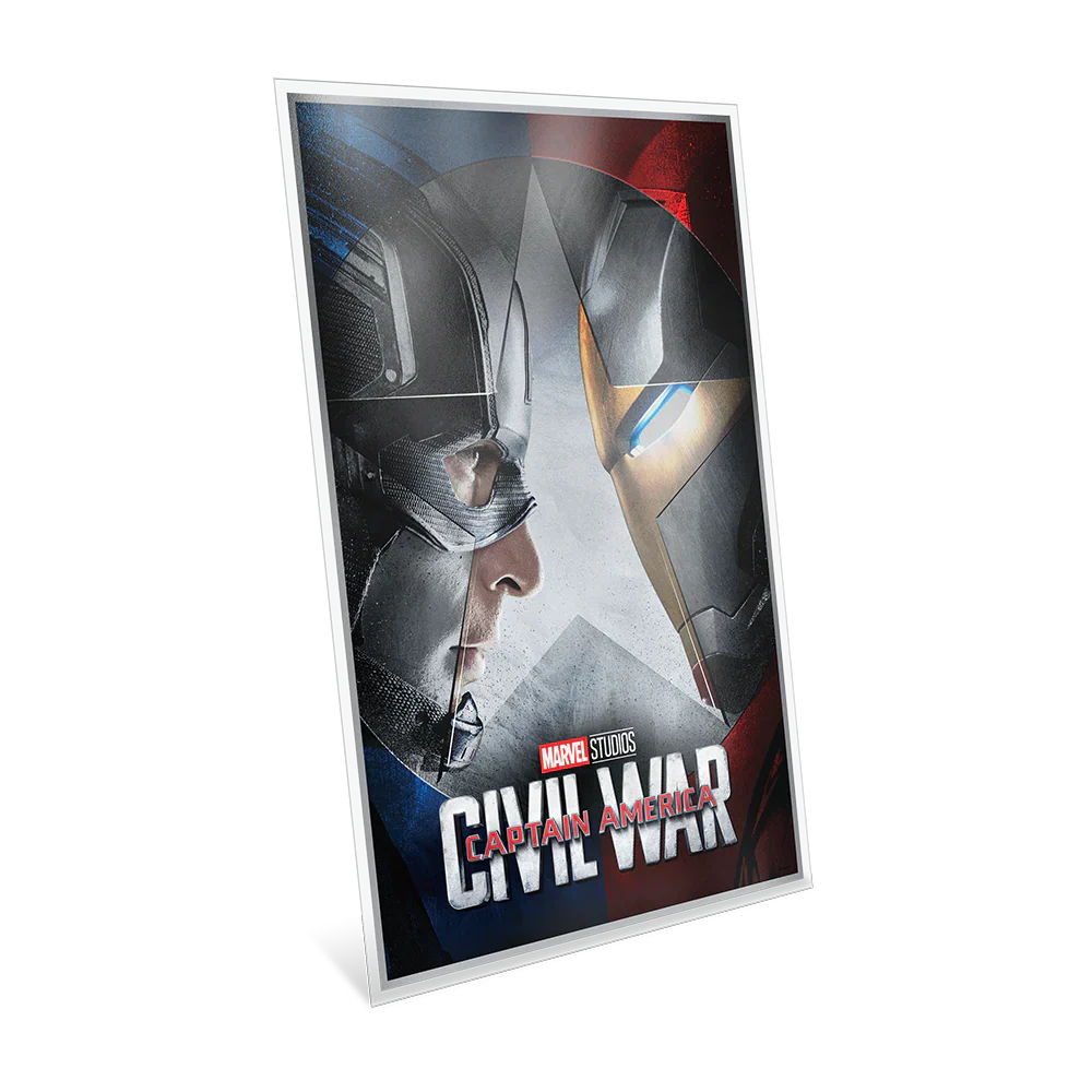 Marvel Infinity Saga - Phase 3 - 1 Captain America: Civil War 1.5oz Silver Foil