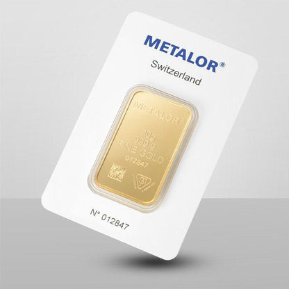 Metalor 20g Gold Bar