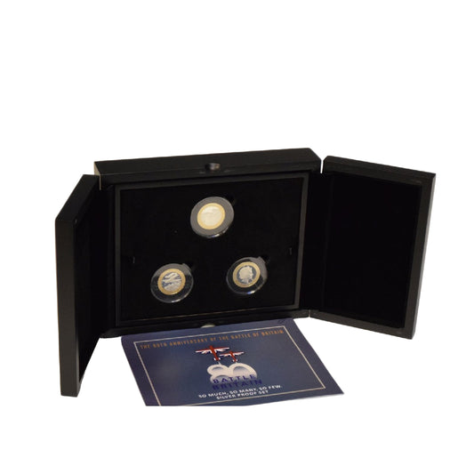 Jubilee Mint The 80th Anniversary Of The Battle Of Britain £2 Three Coin Proof Set 925