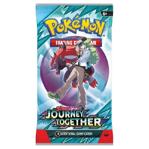 Pokémon TCG: Scarlet & Violet 9 – Journey Together Single Booster Pack Design May Vary