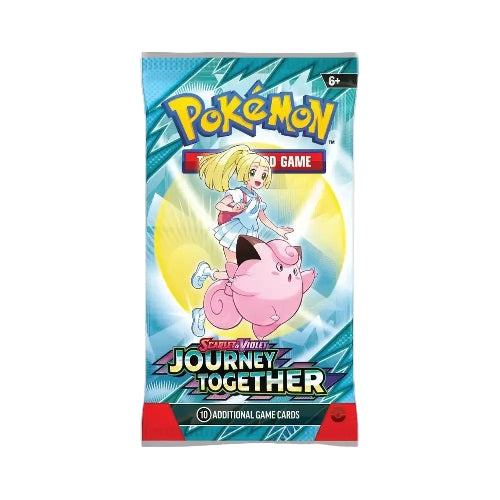 Pokémon TCG: Scarlet & Violet 9 – Journey Together Single Booster Pack Design May Vary