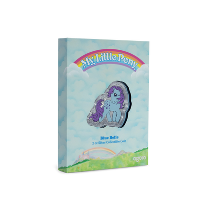 My Little Pony - 1. Blue Belle 2oz Silver coin