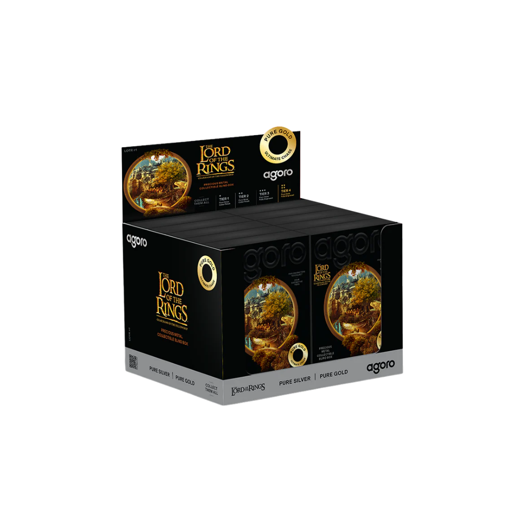 The Lord Of The Rings: Guardians of the Fellowship Blind Box 5g Silver Foil