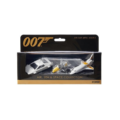 Corgi - 007 Air, Sea & Space Collection Die Cast Metal Models Preowned
