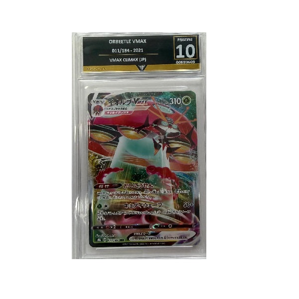 2021 Pokemon Vmax Climax Orbeetle 011/184 Get Graded Pristine 10 Preowned