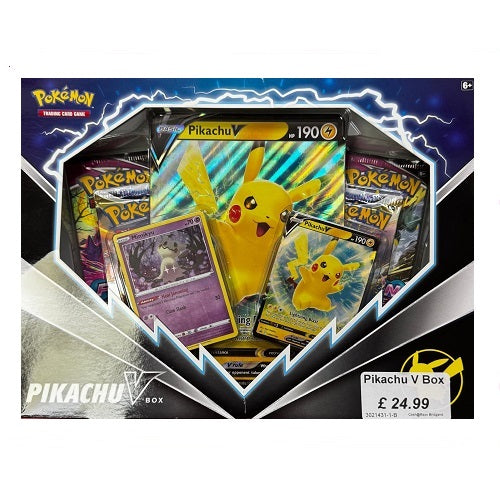 Pokemon Pikachu V Box Sealed Preowned