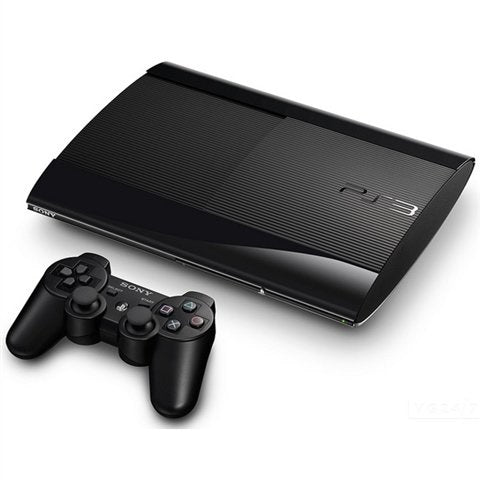 Playstation 3 Super Slim 500GB Console Black No Controller Unboxed Preowned