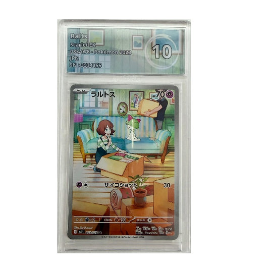 2022 Pokemon Scarlet Ralts 083/078 Arkezon 10 Preowned